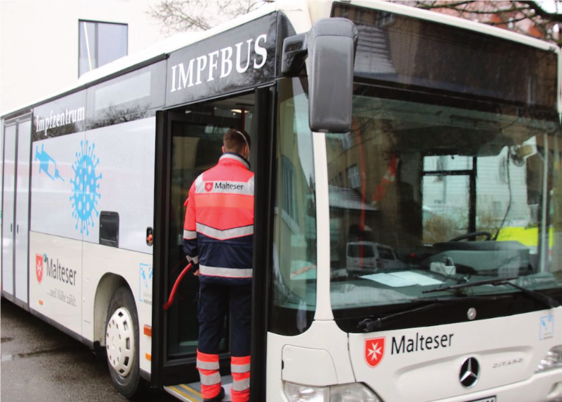 Der Impfbus kommt wieder am 03. März