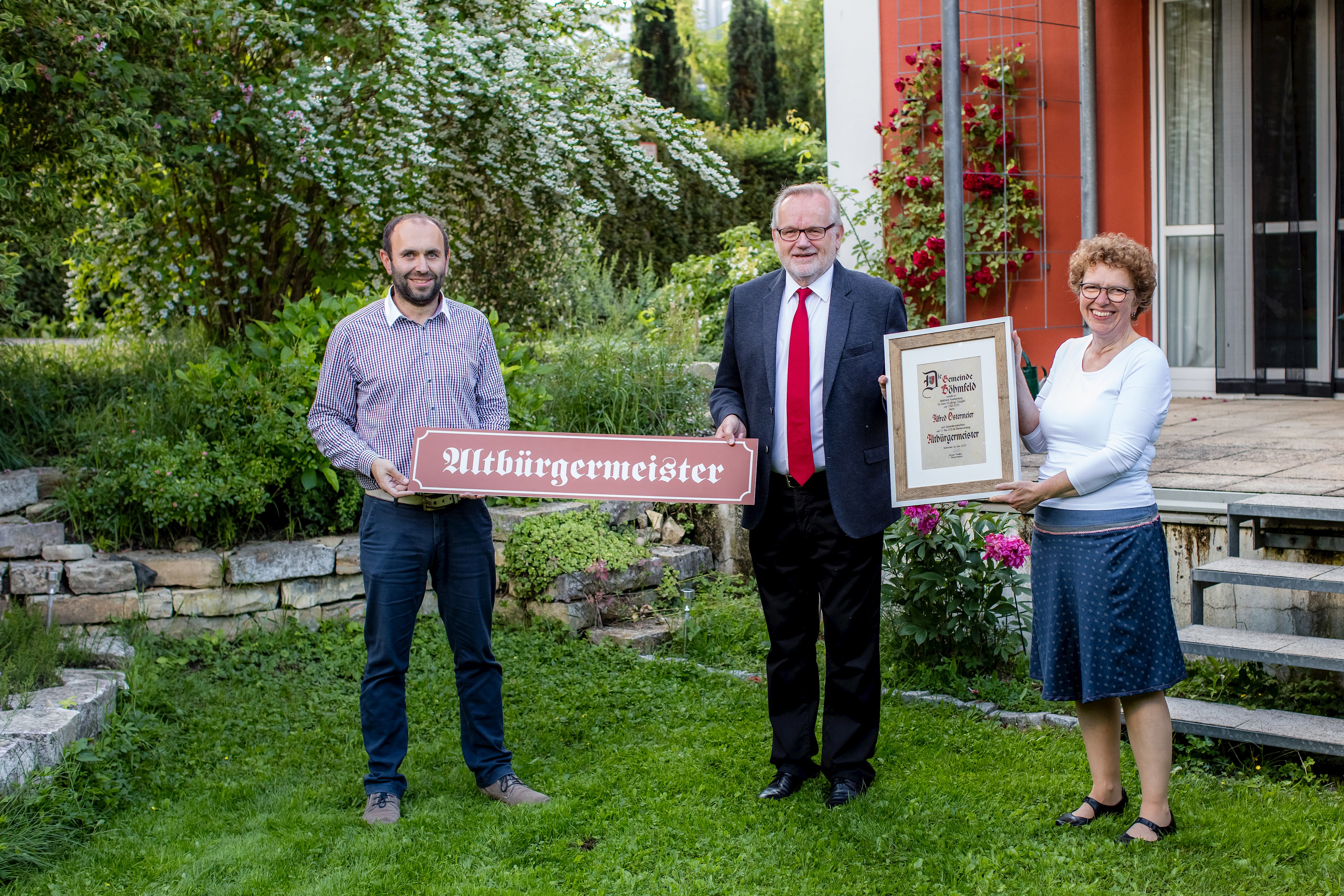 Alfred Ostermeier zum Altbürgermeister ernannt