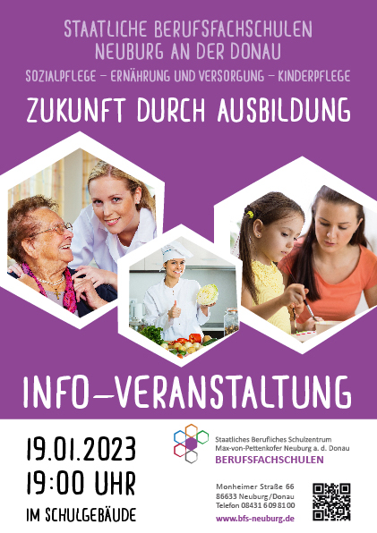 Informationstag der Berufsfachschulen und Fachakademie Neuburg a. d. D