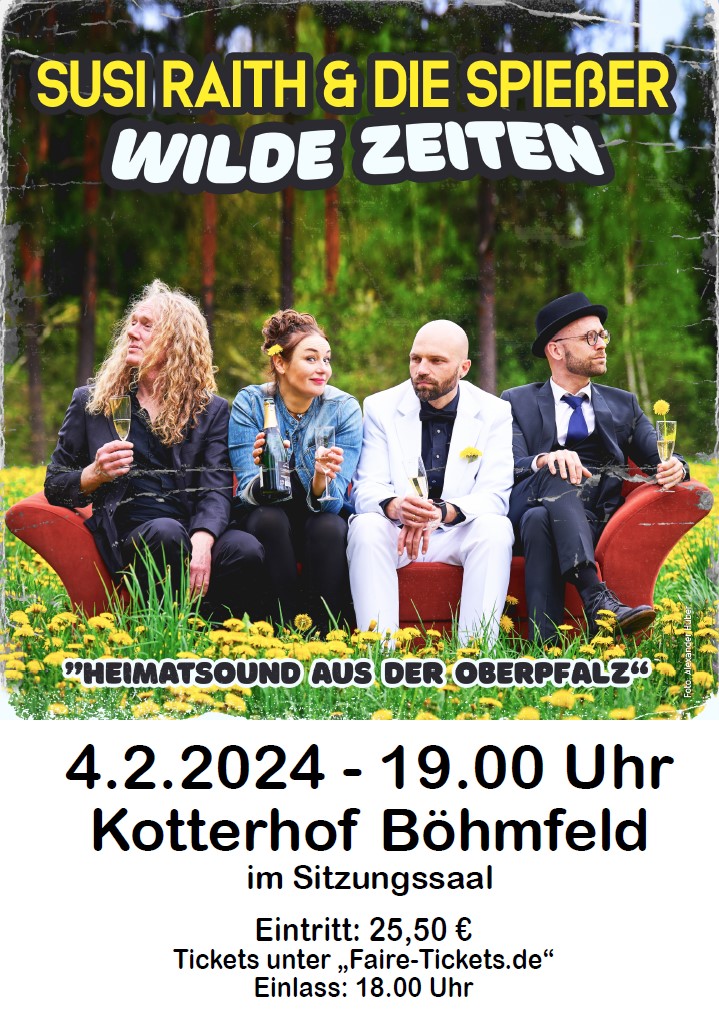 2024 Plakat Susi Raith und die Spiesser im Kotterhof