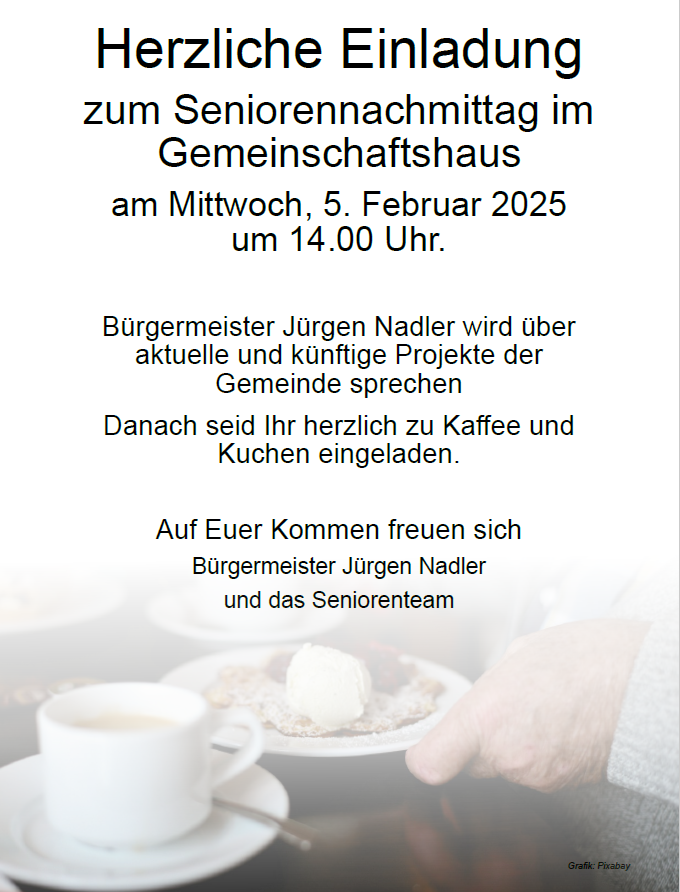Seniorennachmittag 2025
